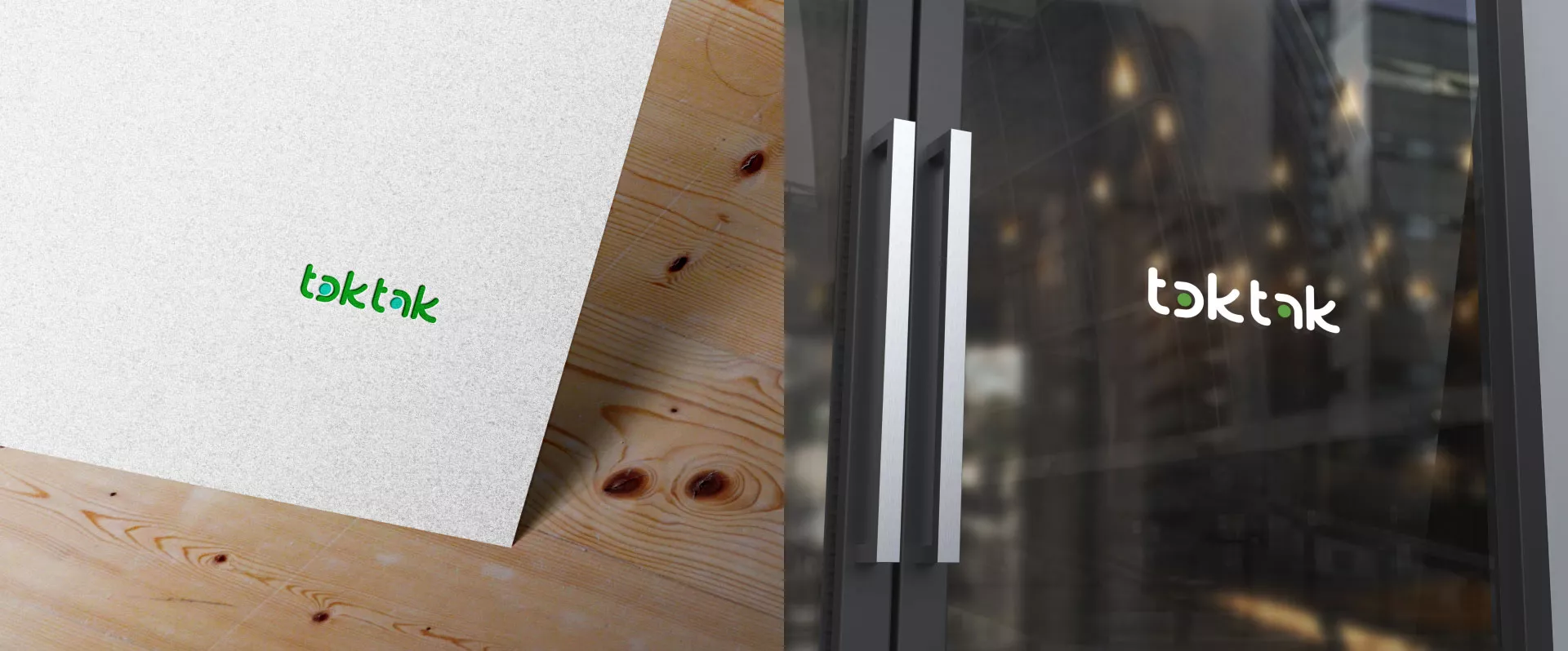 Разработка логотипа компании «Ток-Так» в Ялте